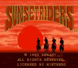 Sunset Riders screenshot