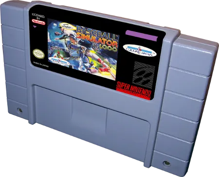 Super Baseball Simulator 1.000 cart