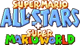 Super Mario All-Stars + Super Mario World logo