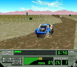 Backdrop artwork for Super Off Road: The Baja