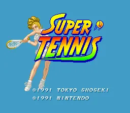 Super Tennis screenshot