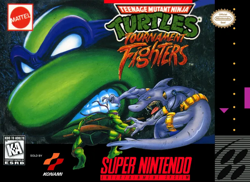 Teenage Mutant Ninja Turtles: Tournament Fighters box art