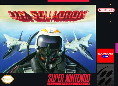 U.N. Squadron box art