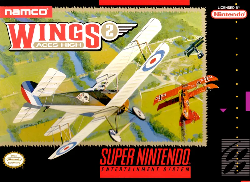 Wings 2: Aces High box art