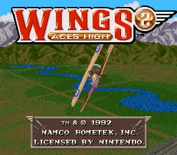 Wings 2: Aces High screenshot