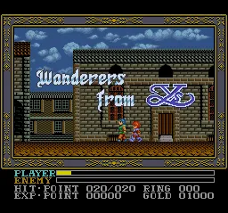 Ys III: Wanderers from Ys screenshot