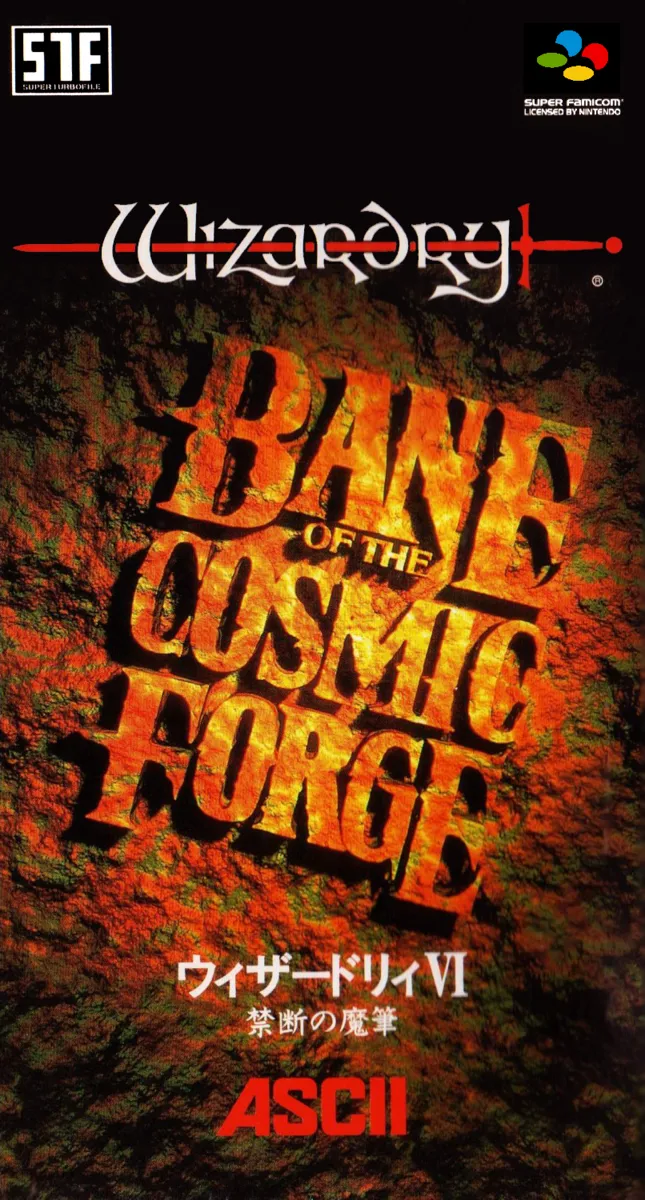 Wizardry VI: Bane of the Cosmic Forge box art