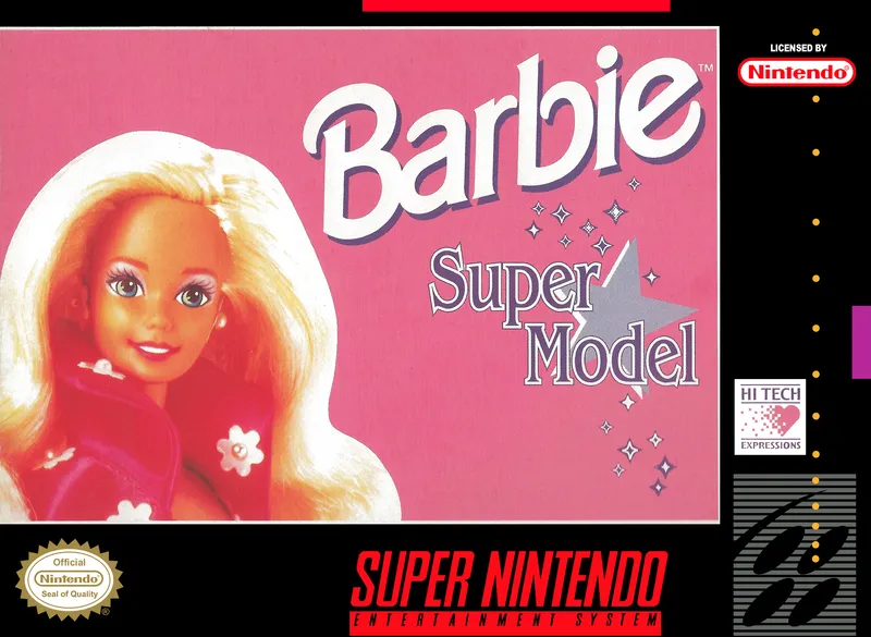 Barbie: Super Model box art