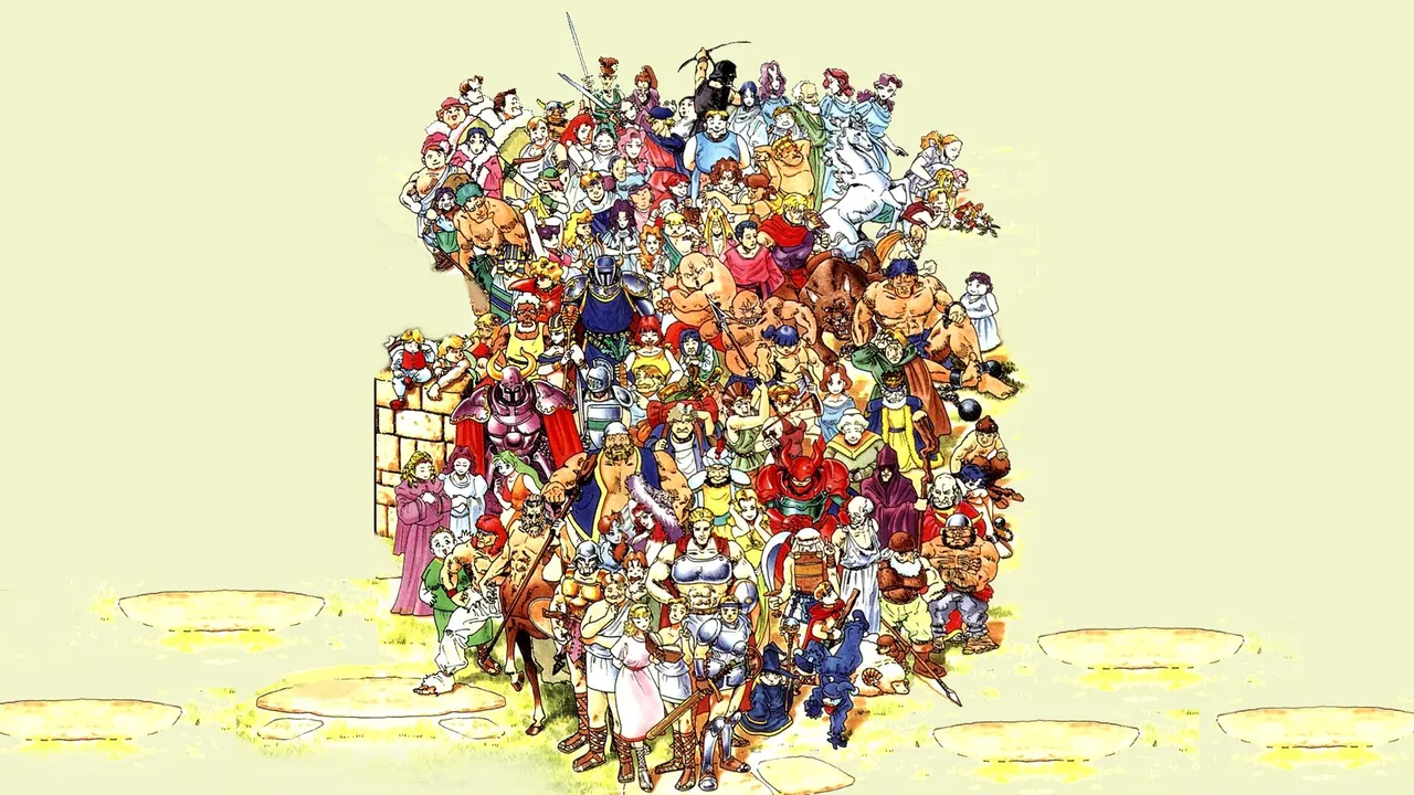 Backdrop artwork for Heracles no Eikou IV: Kamigami Kara No Okurimono