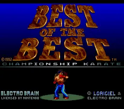 Best of the Best: Championship Karate screenshot