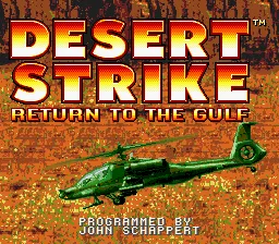 Desert Strike: Return to the Gulf screenshot