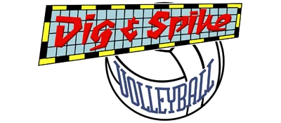 Dig & Spike Volleyball logo