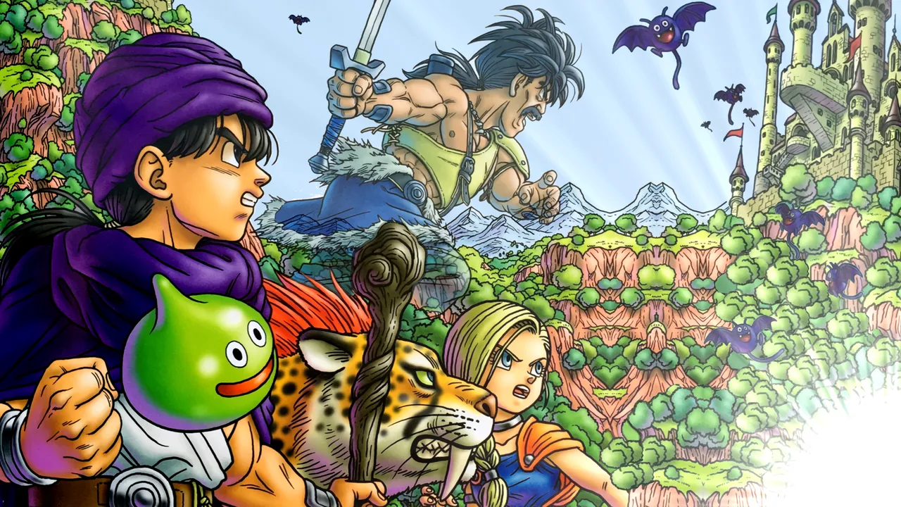 Backdrop artwork for Dragon Quest V: Tenkuu no Hanayome