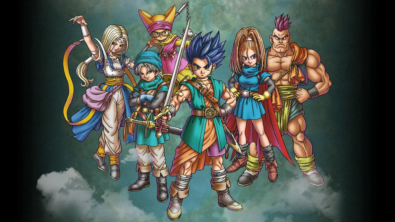 Backdrop artwork for Dragon Quest VI: Maboroshi no Daichi