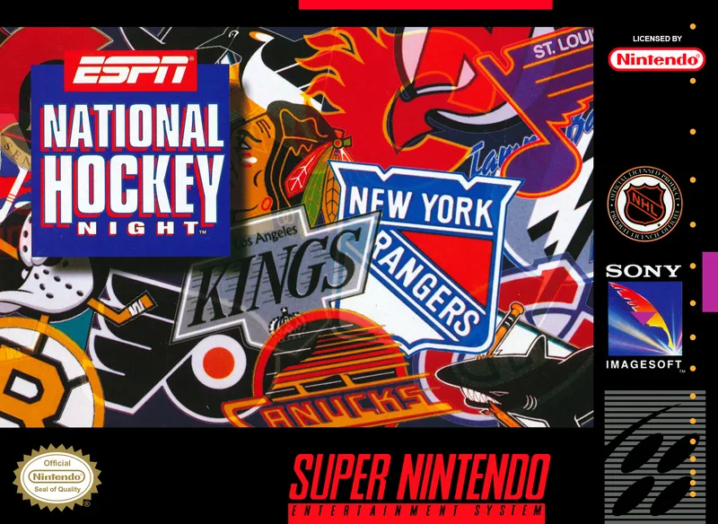 ESPN National Hockey Night box art