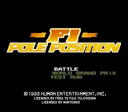 F1 Pole Position screenshot