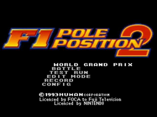 F1 Pole Position 2 screenshot