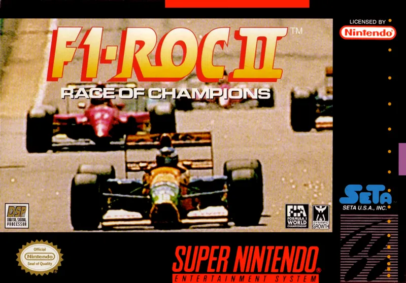 F1-ROC II: Race of Champions box art