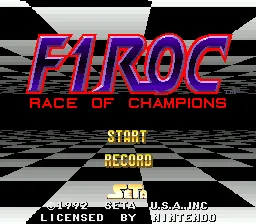 F1 ROC: Race of Champions screenshot