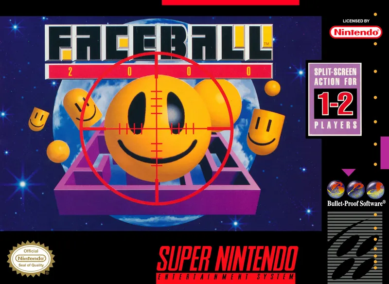 Faceball 2000 box art