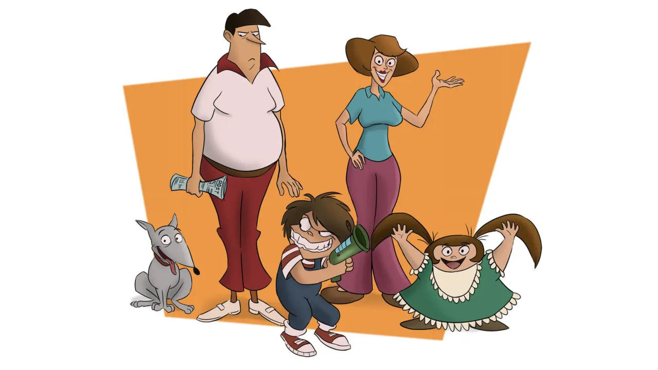 Backdrop artwork for Family Dog