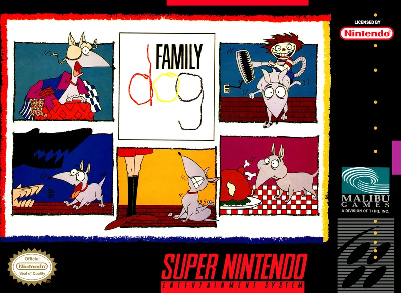 Family Dog box art