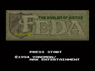 FEDA: The Emblem of Justice screenshot
