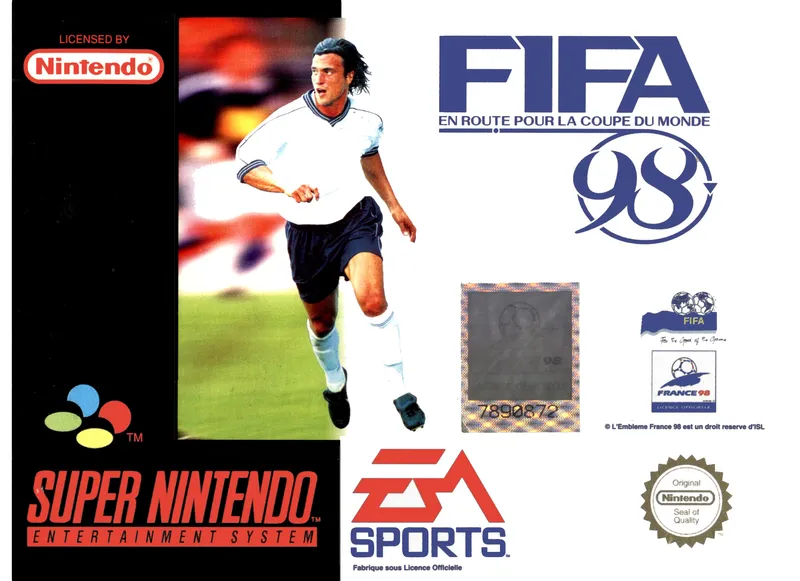 FIFA: Road to World Cup 98 box art