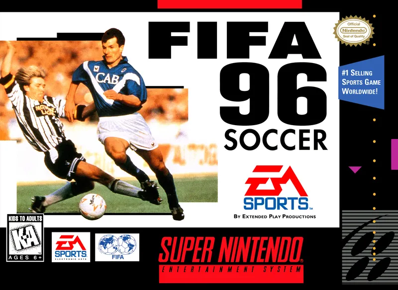 FIFA 96 Soccer box art