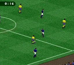 Backdrop artwork for FIFA 96 Soccer