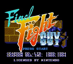 Final Fight Guy screenshot
