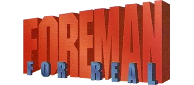 Foreman for Real logo
