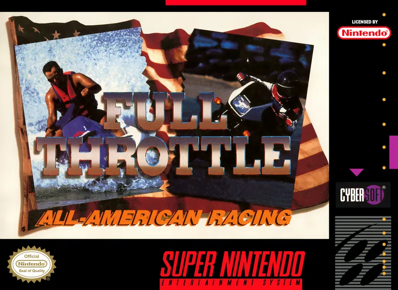 Full Throttle: All-American Racing box art