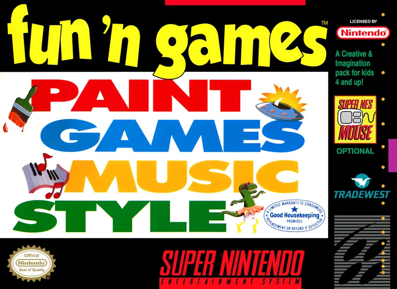 Fun 'n Games box art