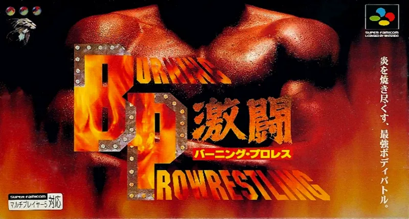 Gekitou Burning Pro Wrestling box art