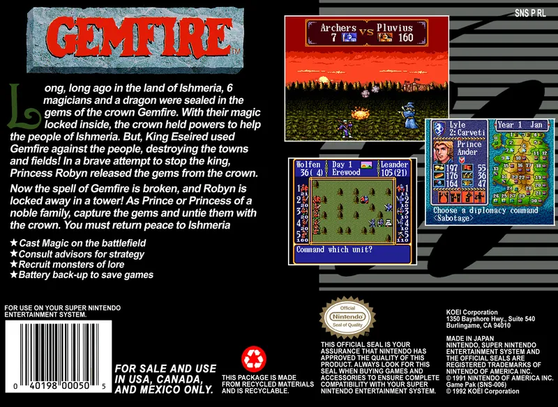 Gemfire box back