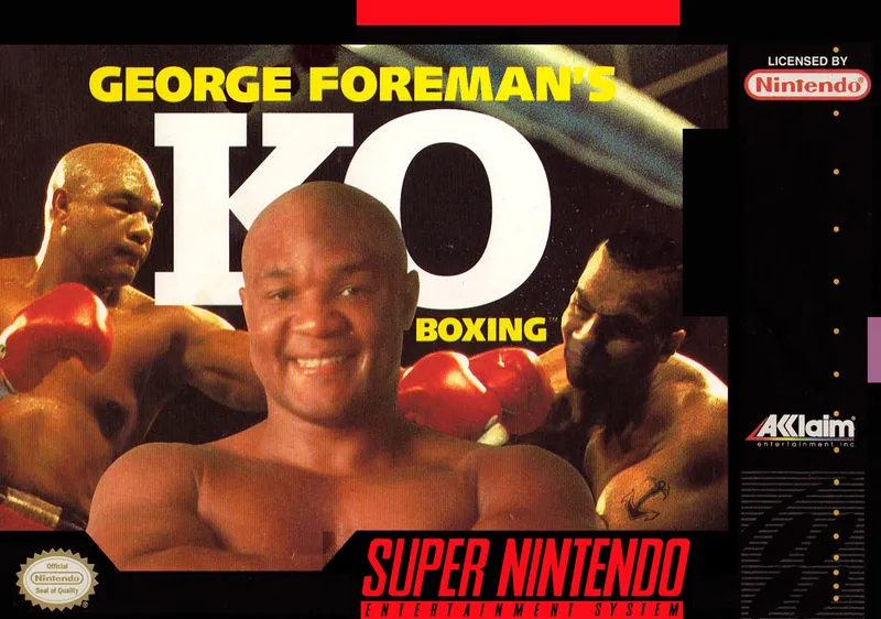 George Foreman's KO Boxing box art