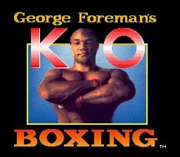 George Foreman's KO Boxing screenshot