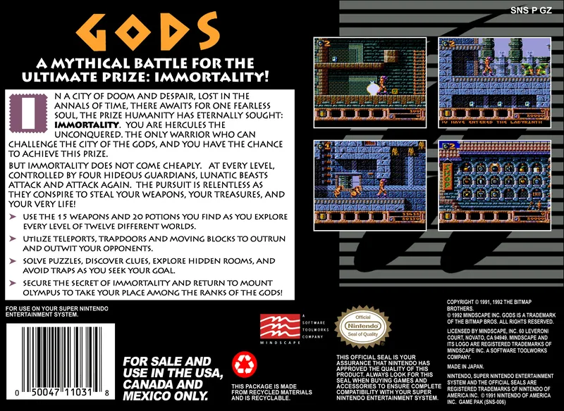 Gods box back