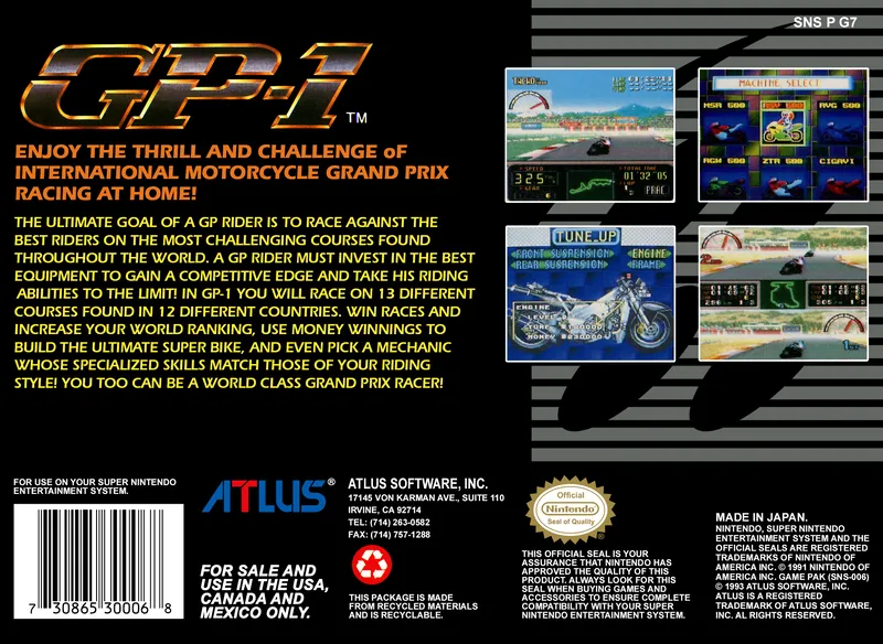 GP-1 box back