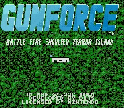 GunForce: Battle Fire Engulfed Terror Island screenshot