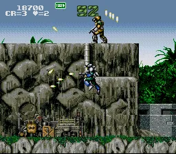 Backdrop artwork for GunForce: Battle Fire Engulfed Terror Island