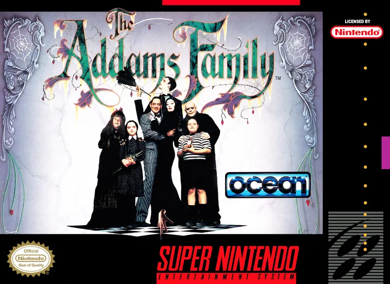 The Addams Family box art