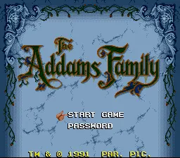 The Addams Family screenshot