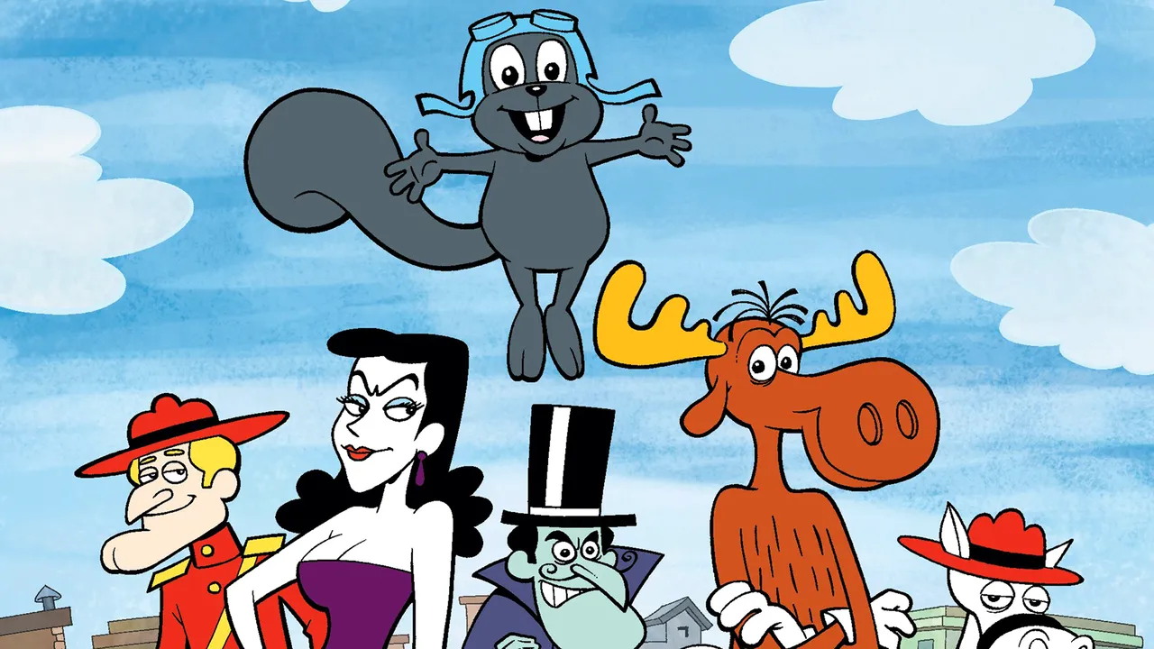 Backdrop artwork for The Adventures of Rocky and Bullwinkle and Friends