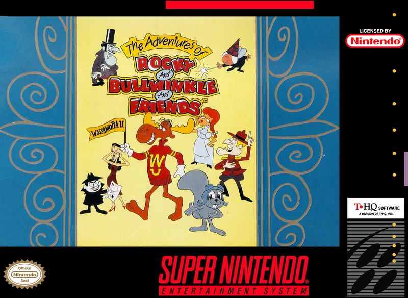 The Adventures of Rocky and Bullwinkle and Friends box art