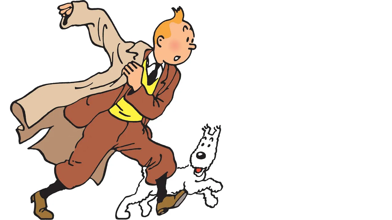 Backdrop artwork for Tintin: Prisoners of the Sun