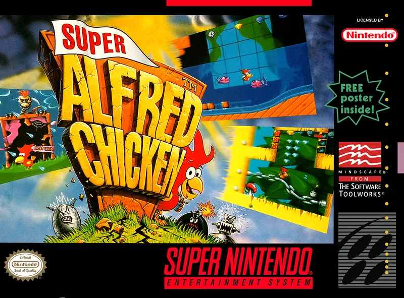 Super Alfred Chicken box art