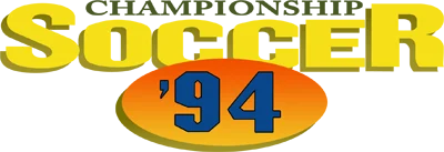 Championship Soccer '94 logo