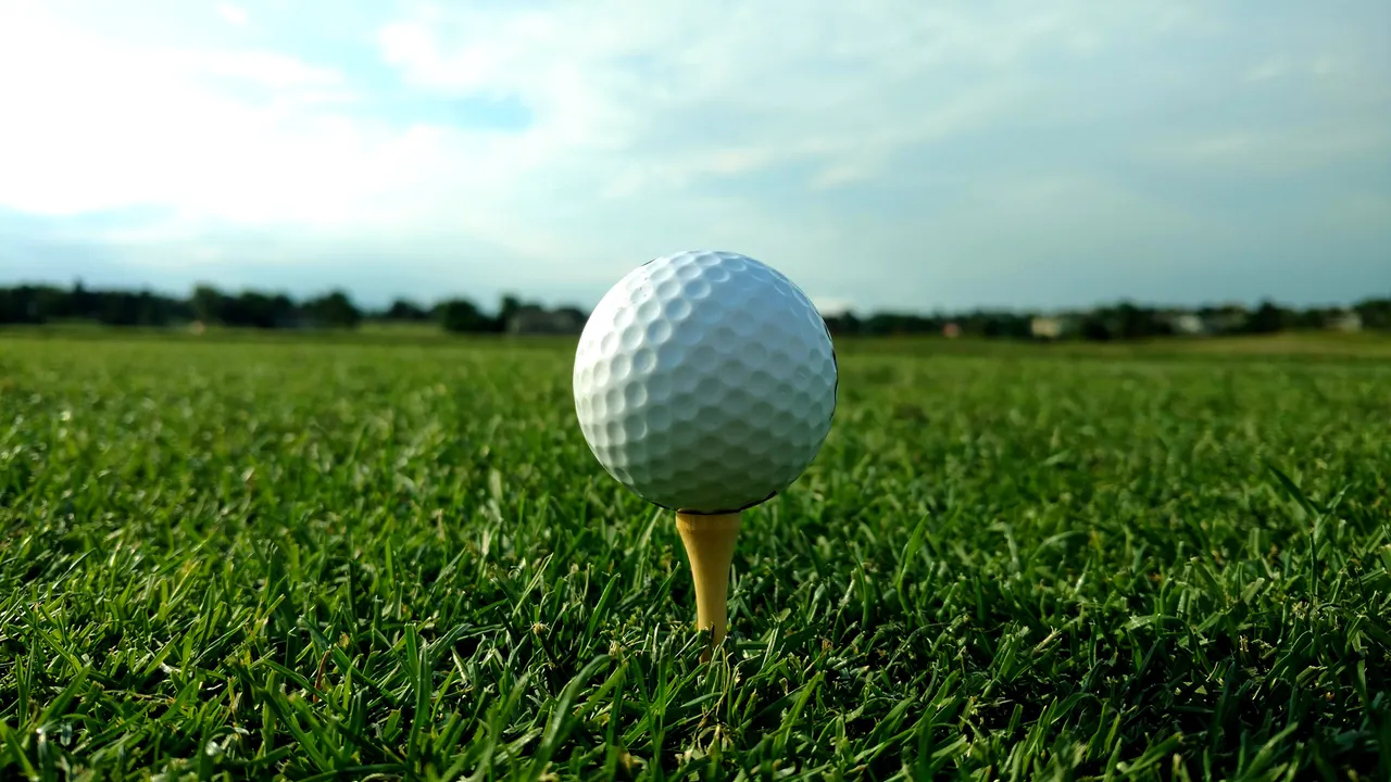 Backdrop artwork for HAL's Hole in One Golf